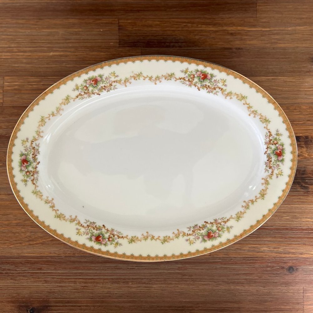 Antique China Serving Platter